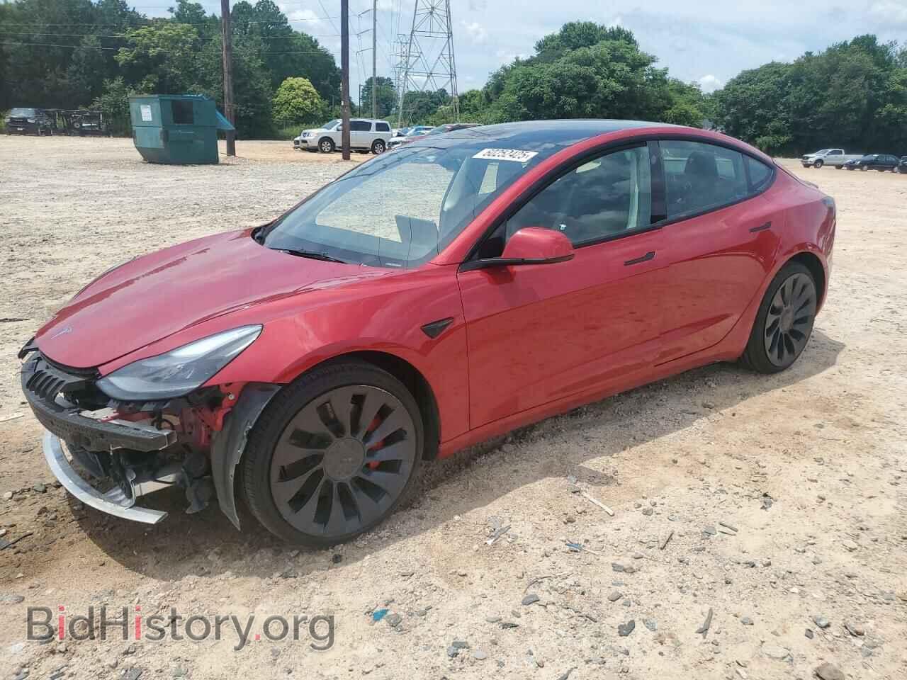 Фотография 5YJ3E1EC6NF318060 - TESLA MODEL 3 2022