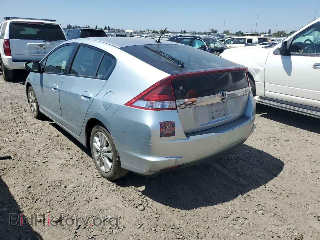 2012 HONDA INSIGHT - VIN: JHMZE2H7XCS003114 - Фото 2