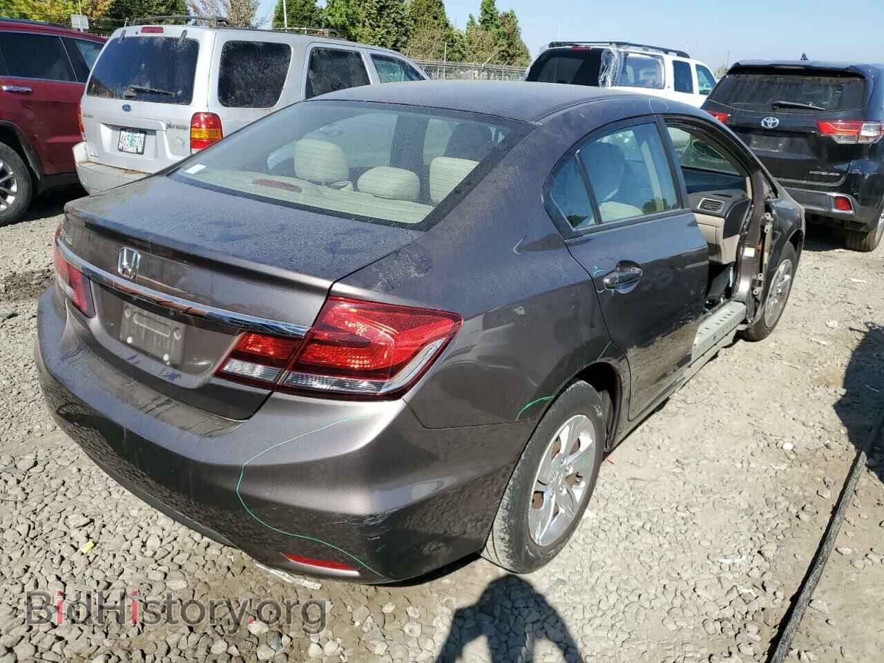 2013 HONDA CIVIC - VIN: 2HGFB2F58DH537883 - Фото 4