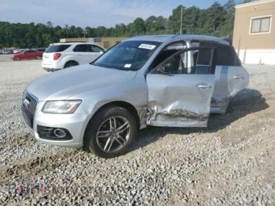 2013 Audi Q5 Premium Plus, серебристый — VIN WA1LFAFP8DA015541, Copart