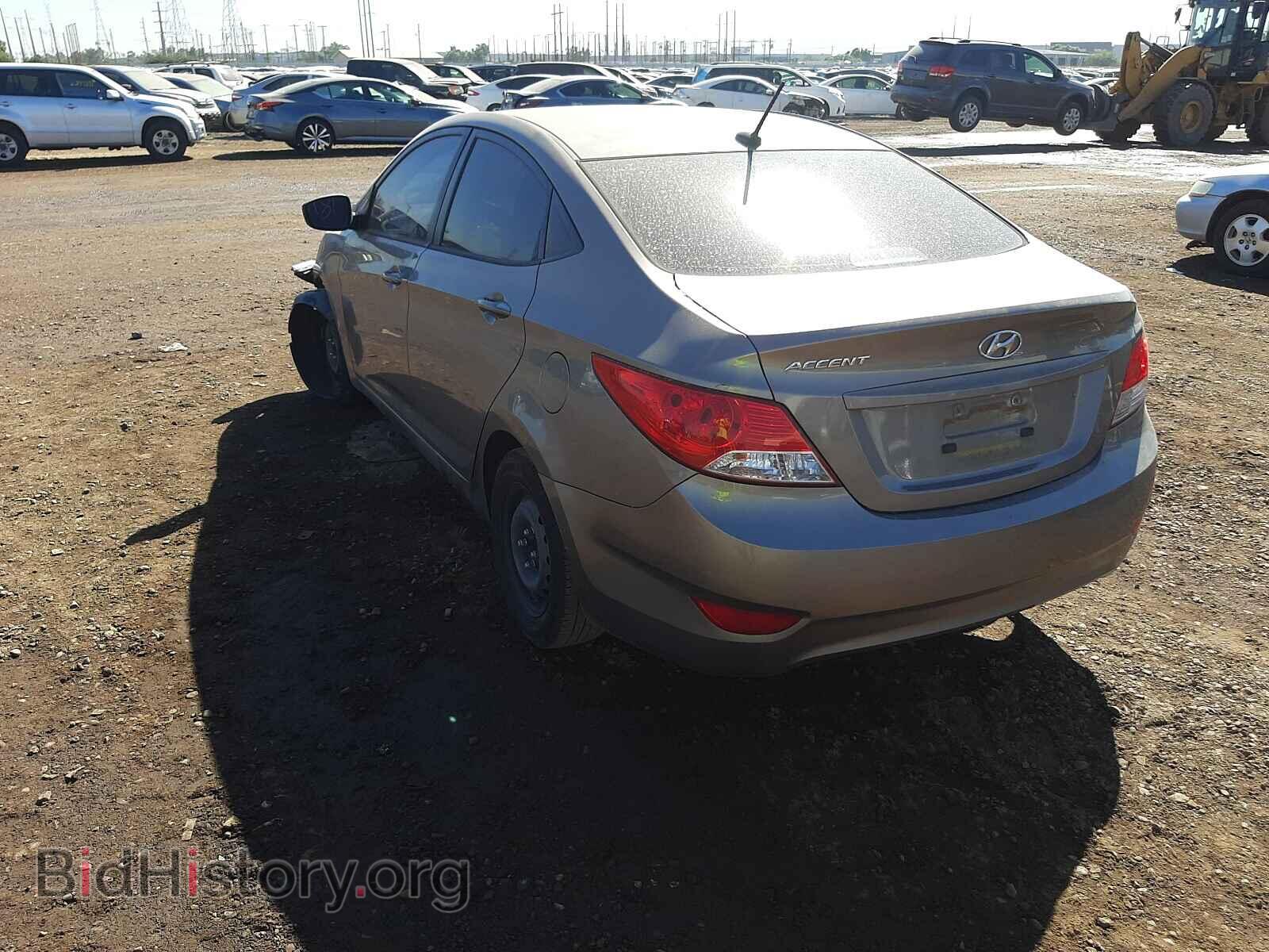 2012 HYUNDAI ACCENT - VIN: KMHCT4AE2CU200876 - Фото 3
