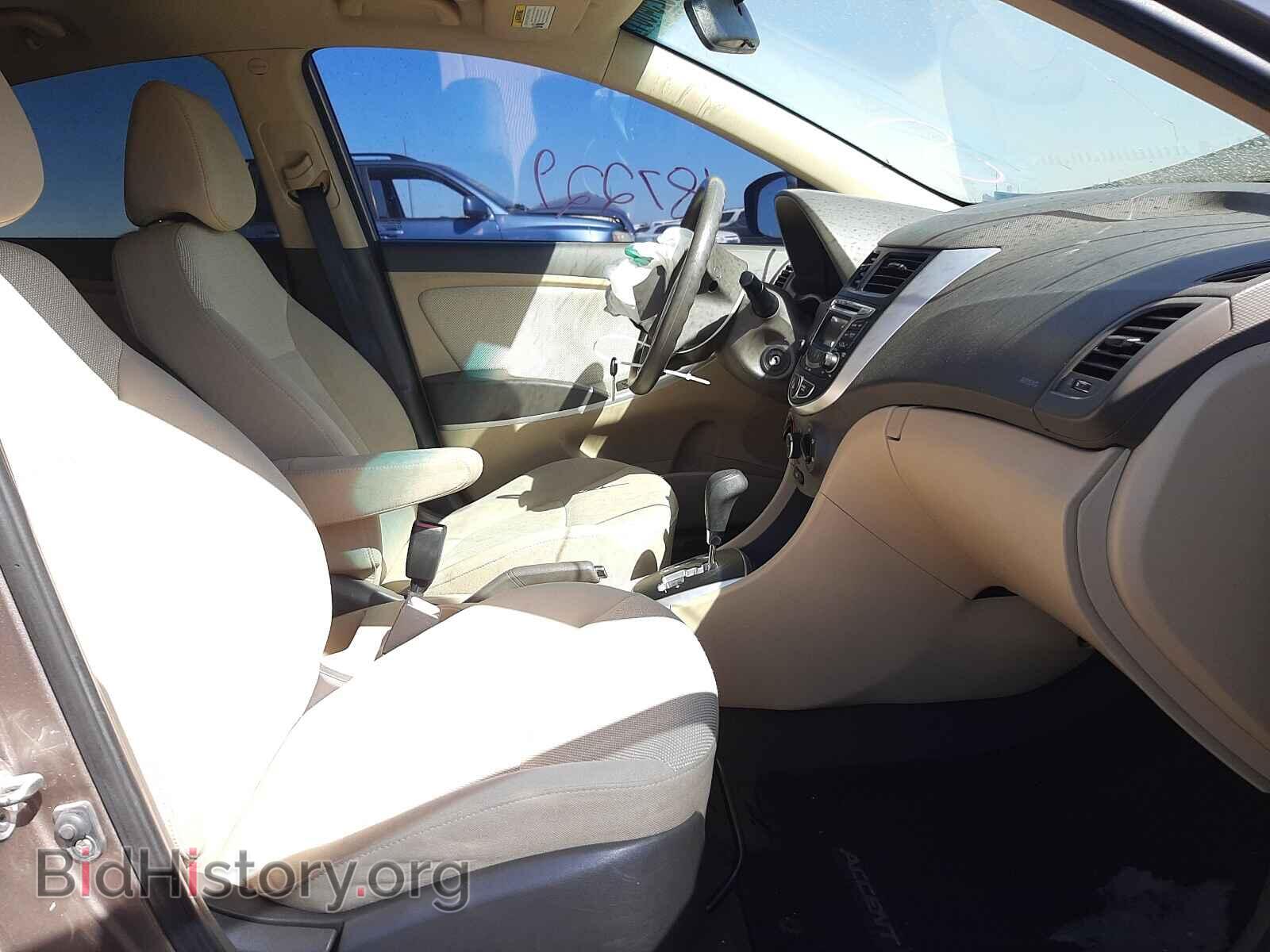 2012 HYUNDAI ACCENT - VIN: KMHCT4AE2CU200876 - Фото 5