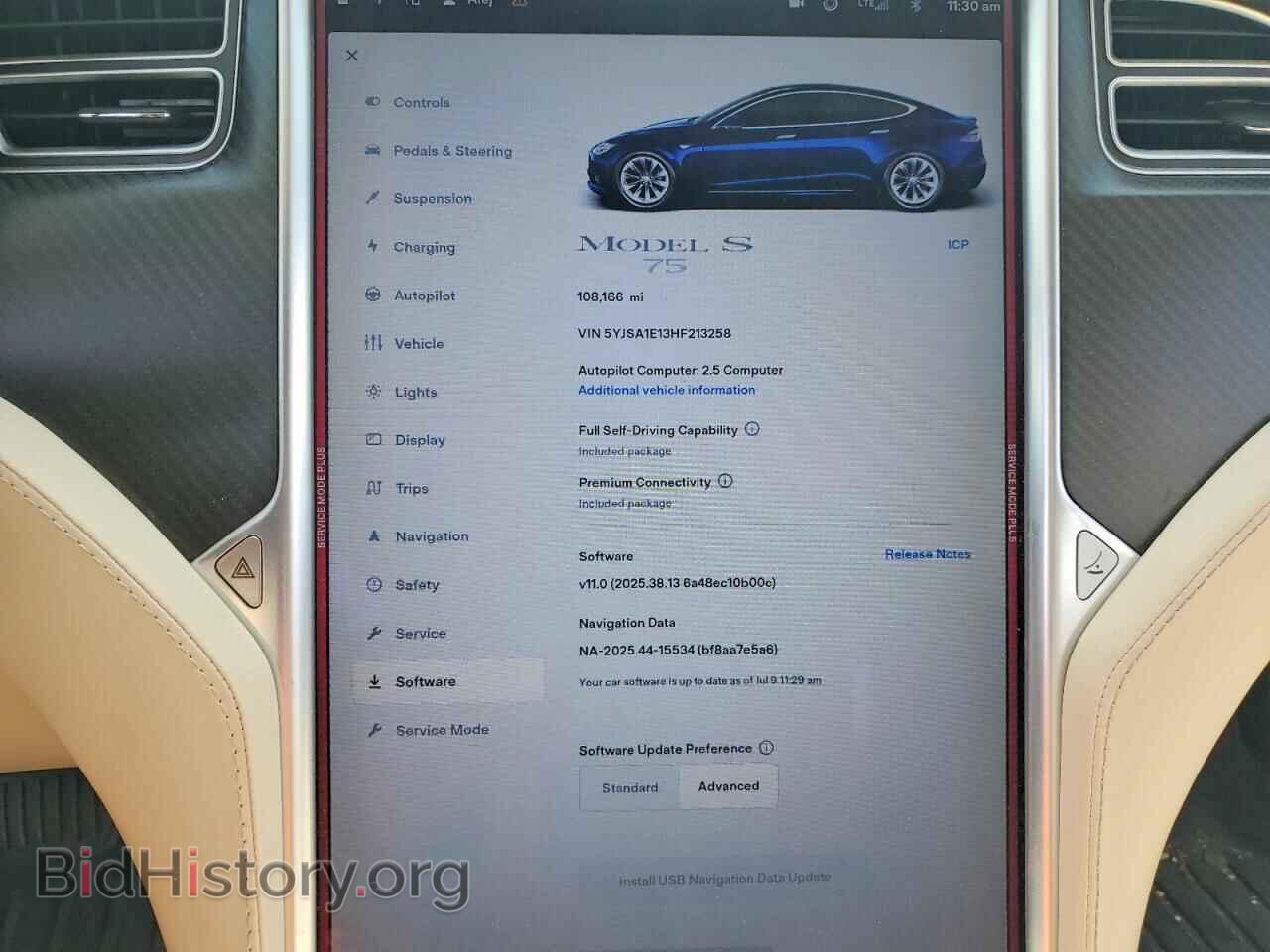 2017 TESLA MODEL S - VIN: 5YJSA1E13HF213258 - Photo 9