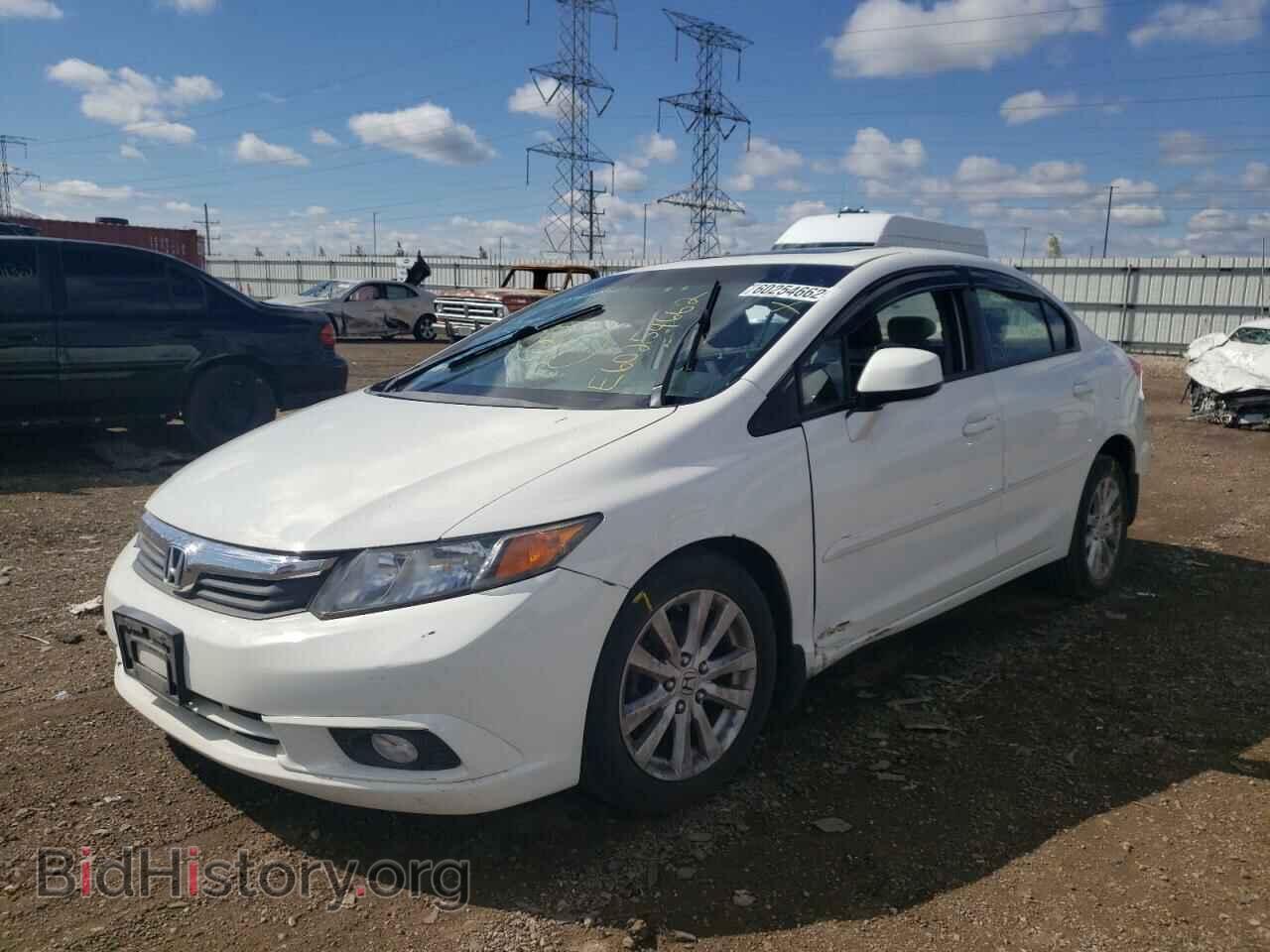 2012 HONDA CIVIC - VIN: 2HGFB2F81CH593897 - Фото 2