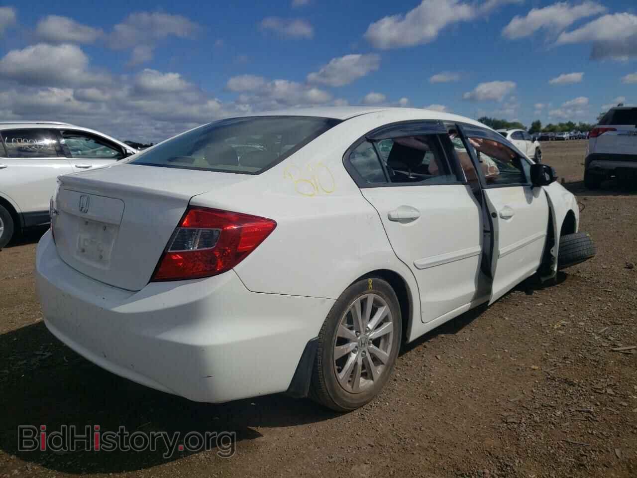 2012 HONDA CIVIC - VIN: 2HGFB2F81CH593897 - Фото 4