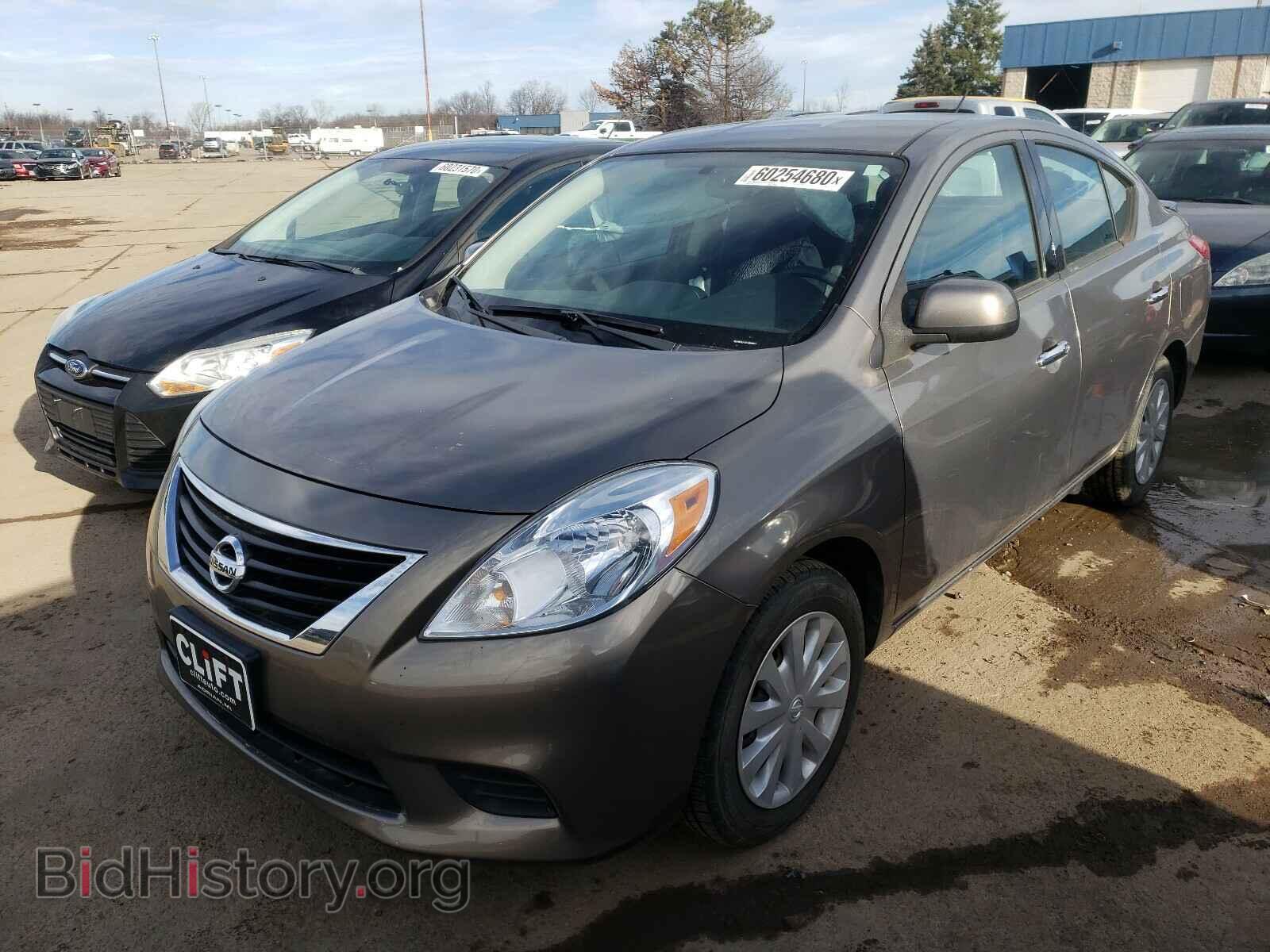 2014 NISSAN VERSA - VIN: 3N1CN7AP1EL853247 - Фото 2