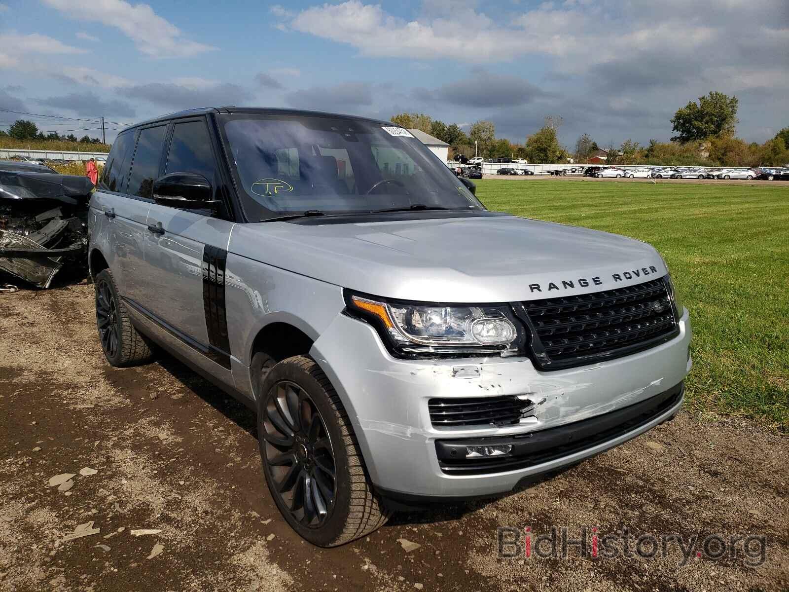 Фотография SALGS2FE2HA349389 - LAND ROVER RANGEROVER 2017