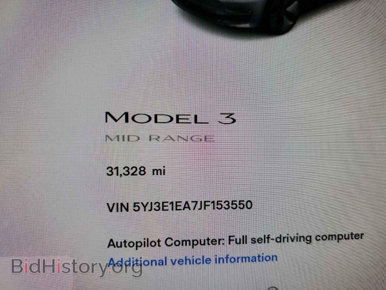 2018 TESLA MODEL 3 - VIN: 5YJ3E1EA7JF153550 - Фото 8
