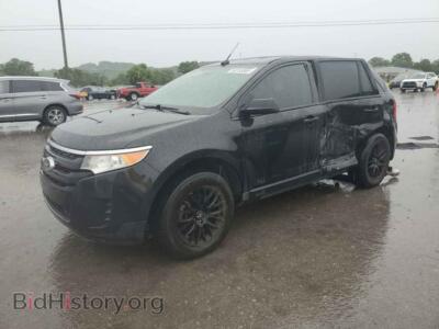 2013 Ford EDGE SE, черный — VIN 2FMDK4GC0DBB46255, Copart