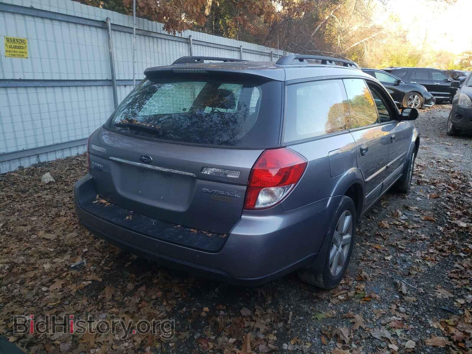 2008 SUBARU OUTBACK - VIN: 4S4BP61C687349095 - Фото 4