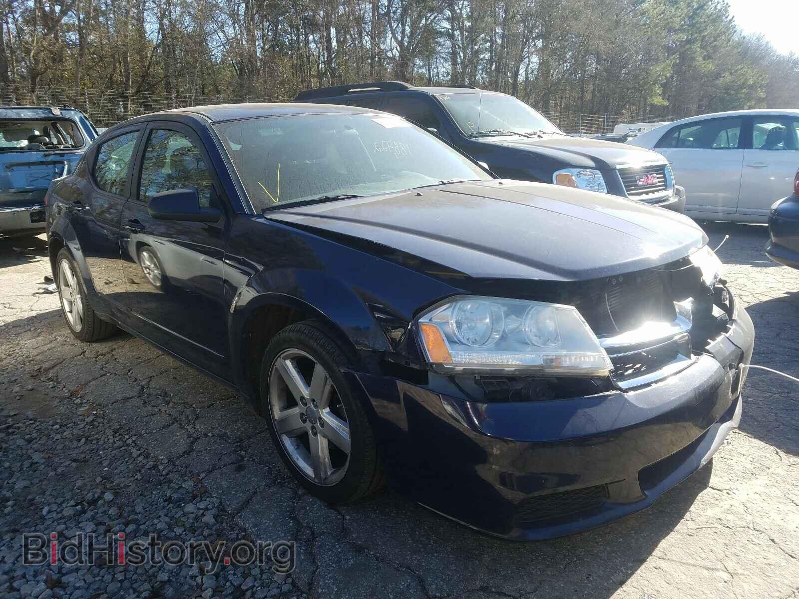 Фотография 1C3CDZAB6DN643181 - DODGE AVENGER 2013