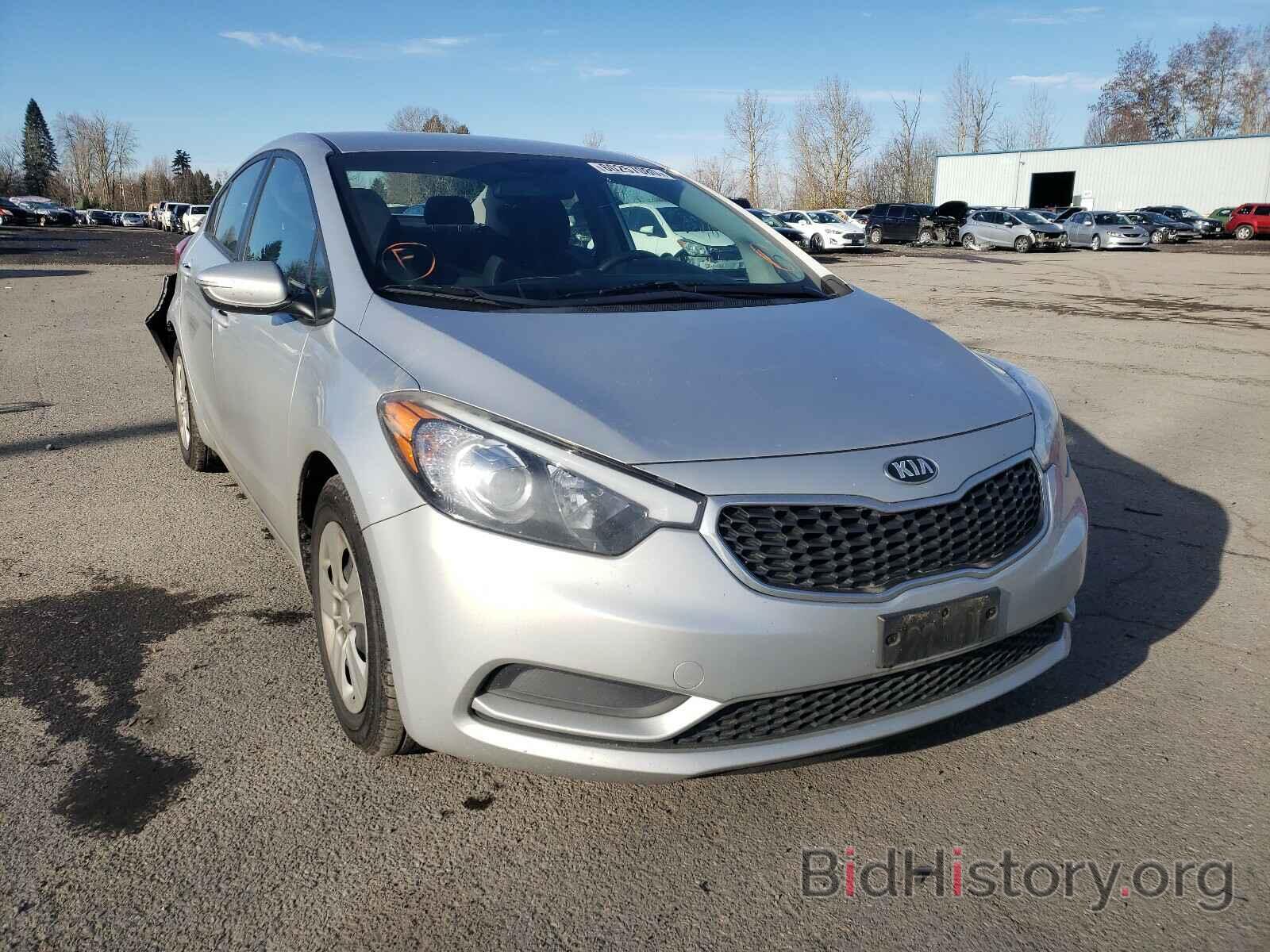 Фотография KNAFX4A63G5499676 - KIA FORTE 2016