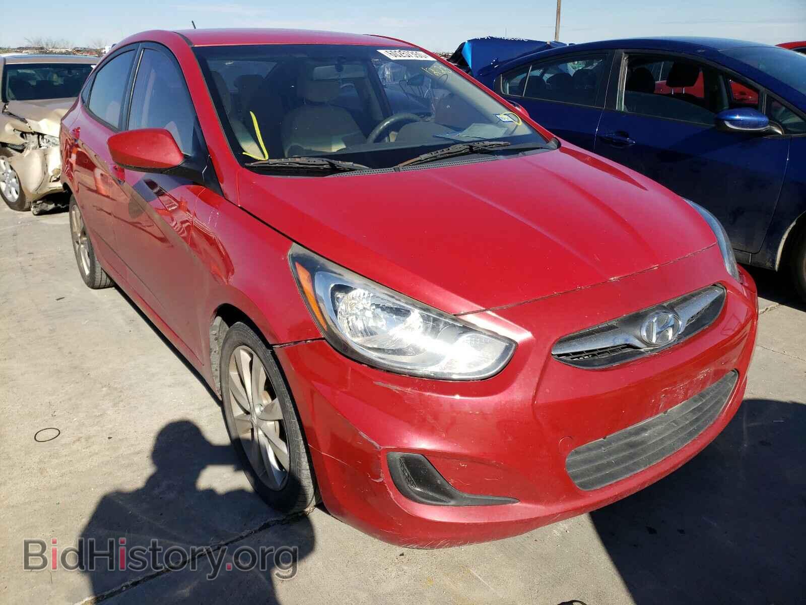Photo KMHCU4AE7CU058683 - HYUNDAI ACCENT 2012