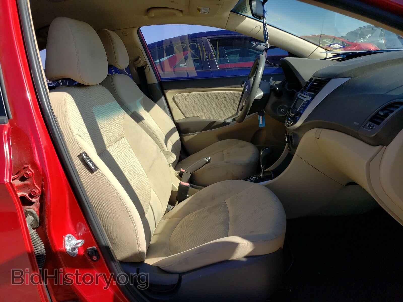 2012 HYUNDAI ACCENT - VIN: KMHCU4AE7CU058683 - Фото 5
