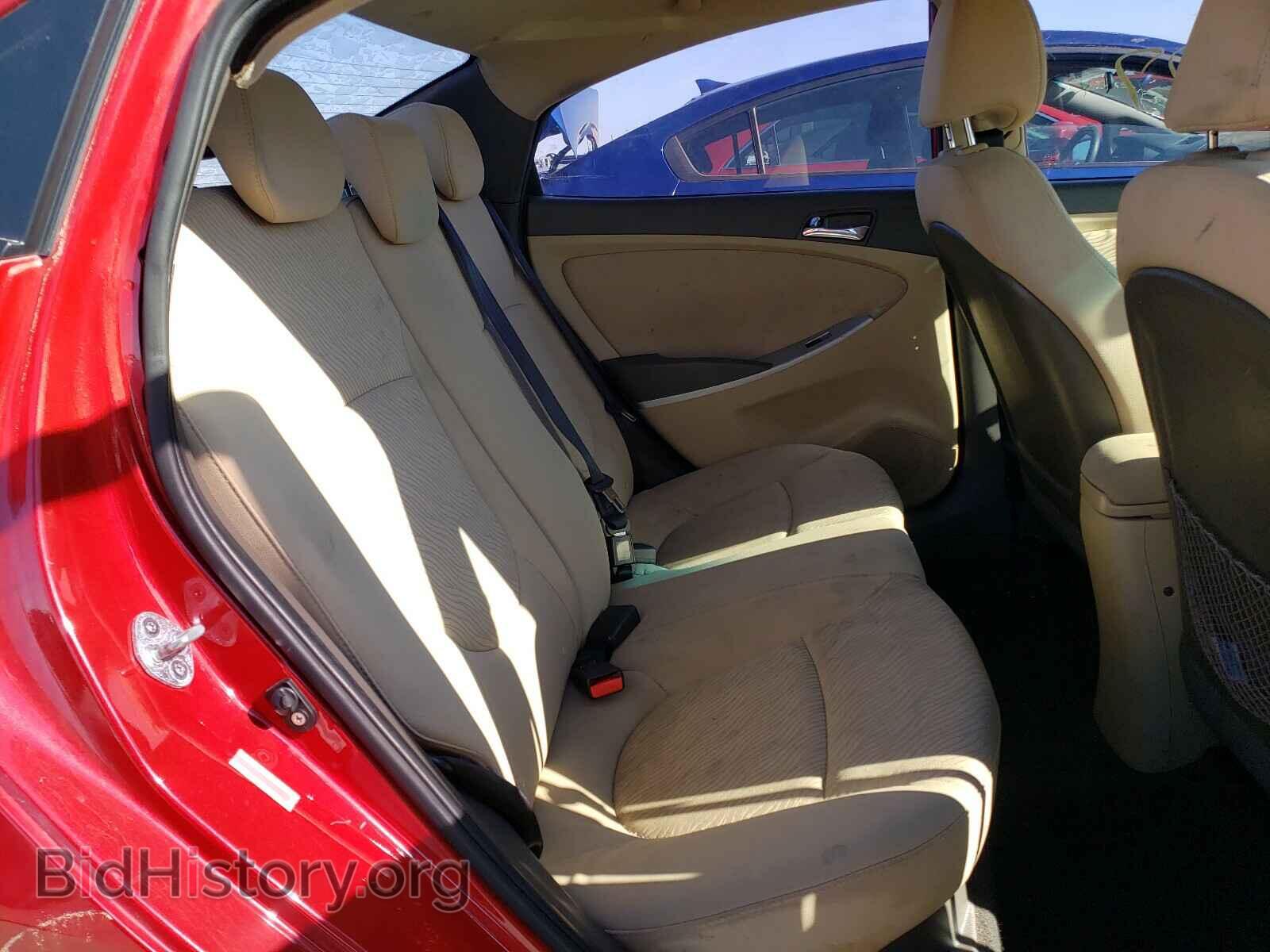 2012 HYUNDAI ACCENT - VIN: KMHCU4AE7CU058683 - Фото 6