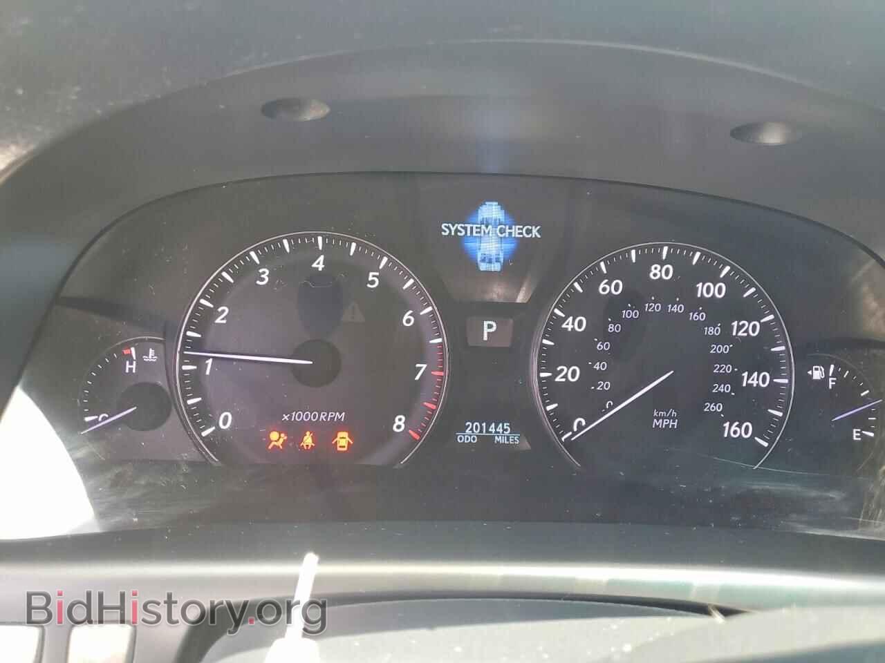 2007 LEXUS LS460 - VIN: JTHBL46F975018317 - Фото 9