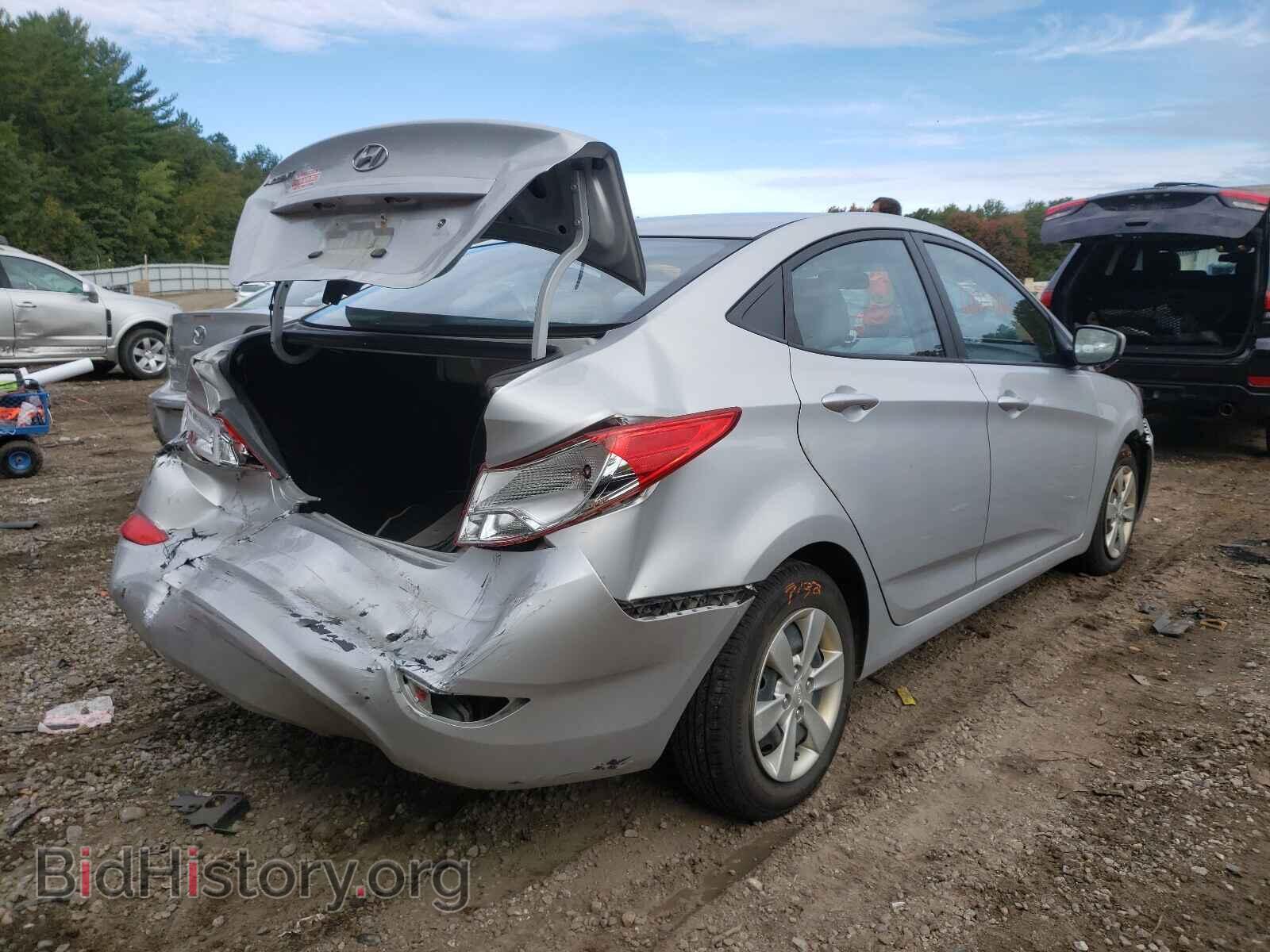 2015 HYUNDAI ACCENT - VIN: KMHCT4AE6FU890491 - Фото 4