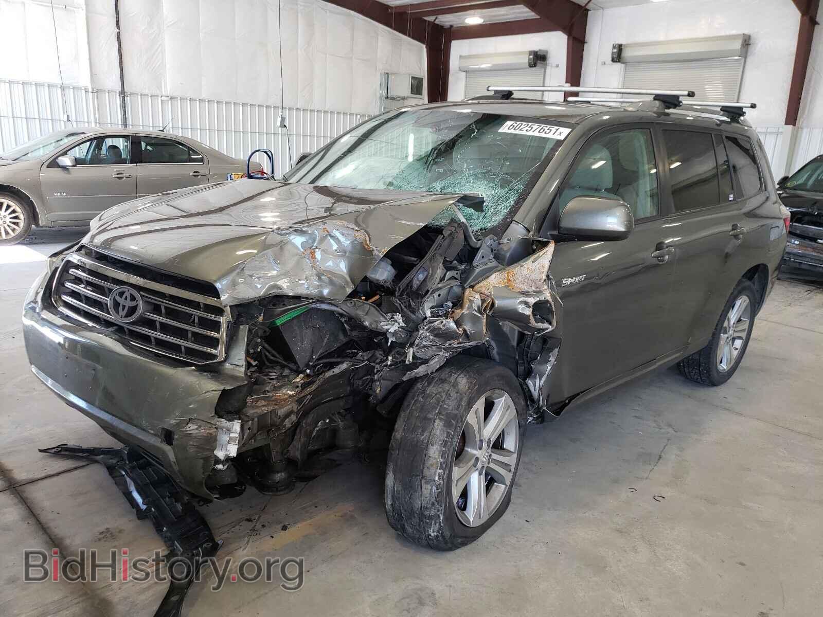 2008 TOYOTA HIGHLANDER - VIN: JTEES43A082092525 - Фото 2