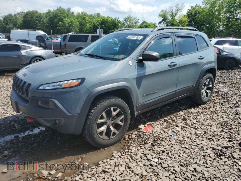 2014 Jeep CHEROKEE Trailhawk (VIN 1C4PJMBS8EW156759) — фото 1 из 16, Copart, повреждение: бок