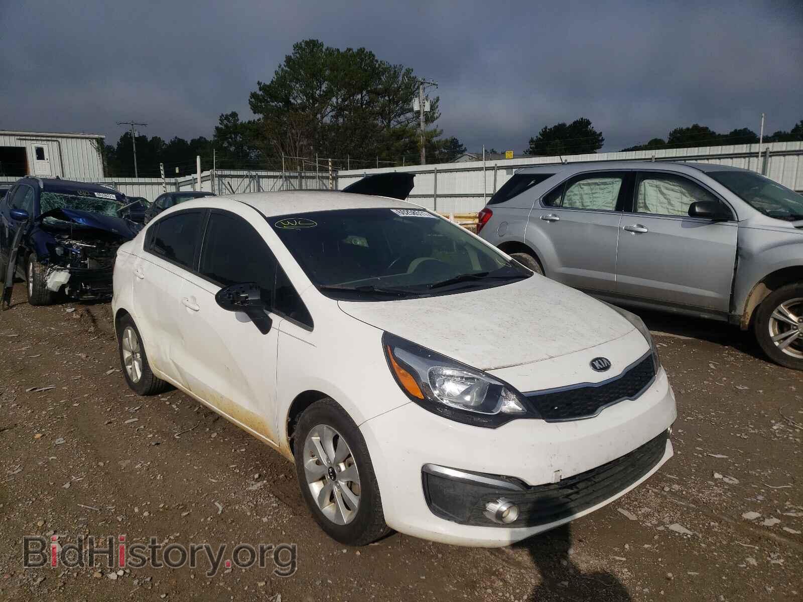Фотография KNADN4A3XG6680299 - KIA RIO 2016