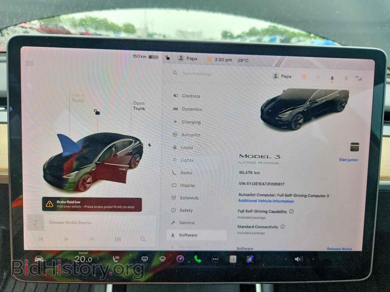 2018 TESLA MODEL 3 - VIN: 5YJ3E1EA7JF095617 - Фото 9