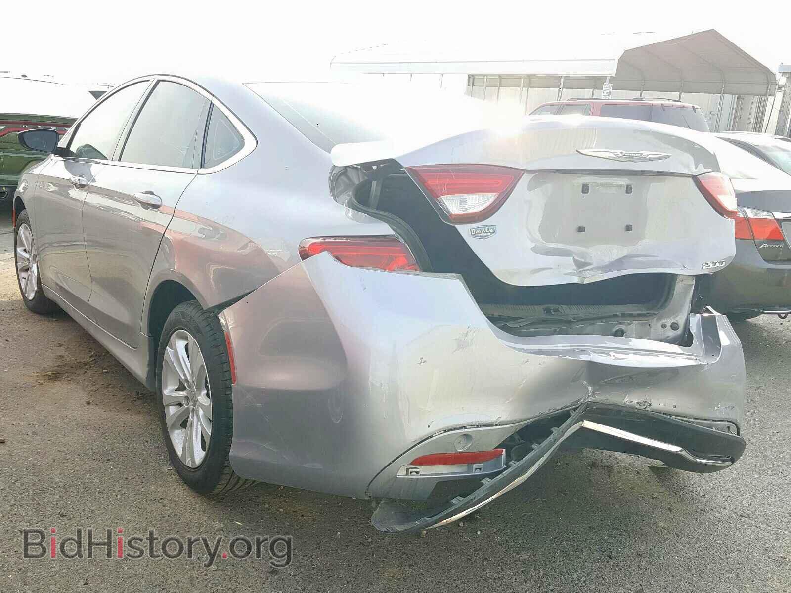2015 CHRYSLER 200 - VIN: 1C3CCCAB8FN624988 - Photo 3