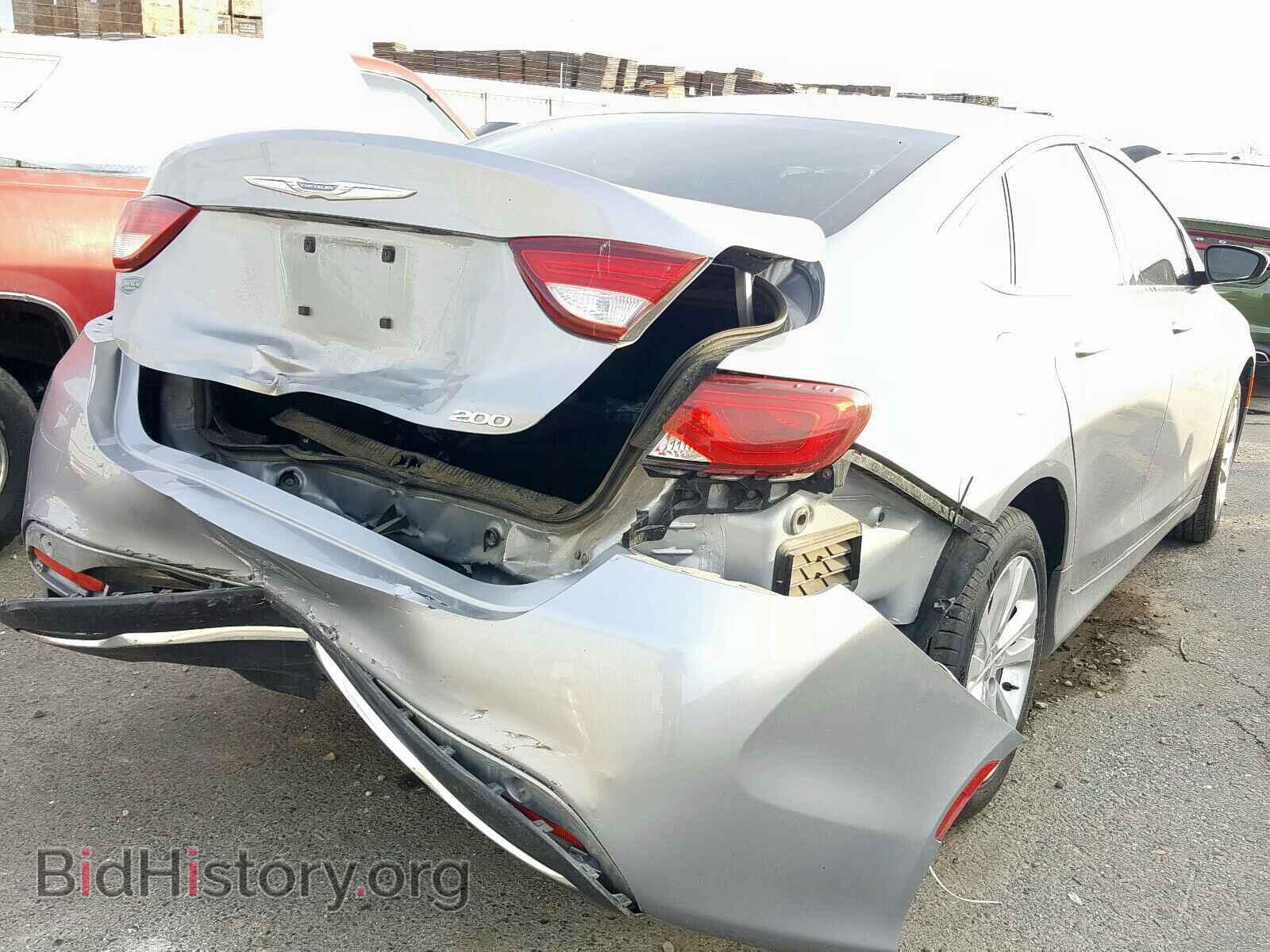2015 CHRYSLER 200 - VIN: 1C3CCCAB8FN624988 - Photo 4