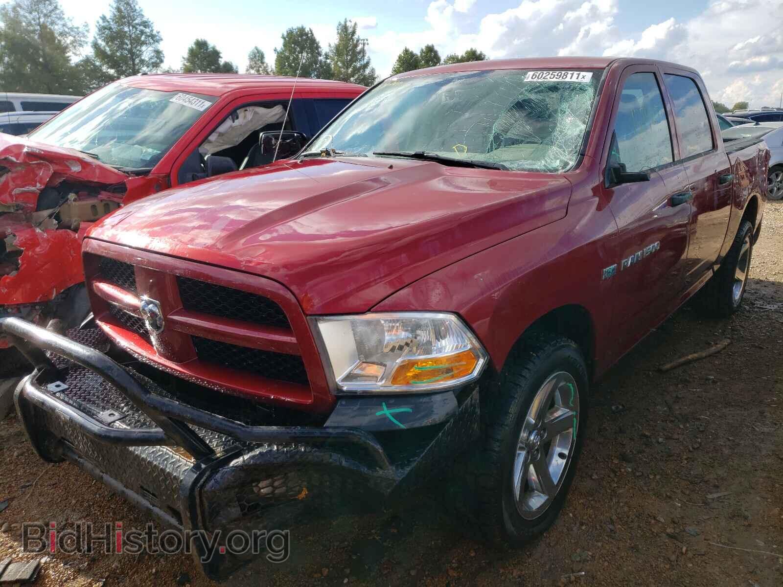 2012 DODGE RAM 1500 - VIN: 1C6RD7KT5CS270045 - Фото 2