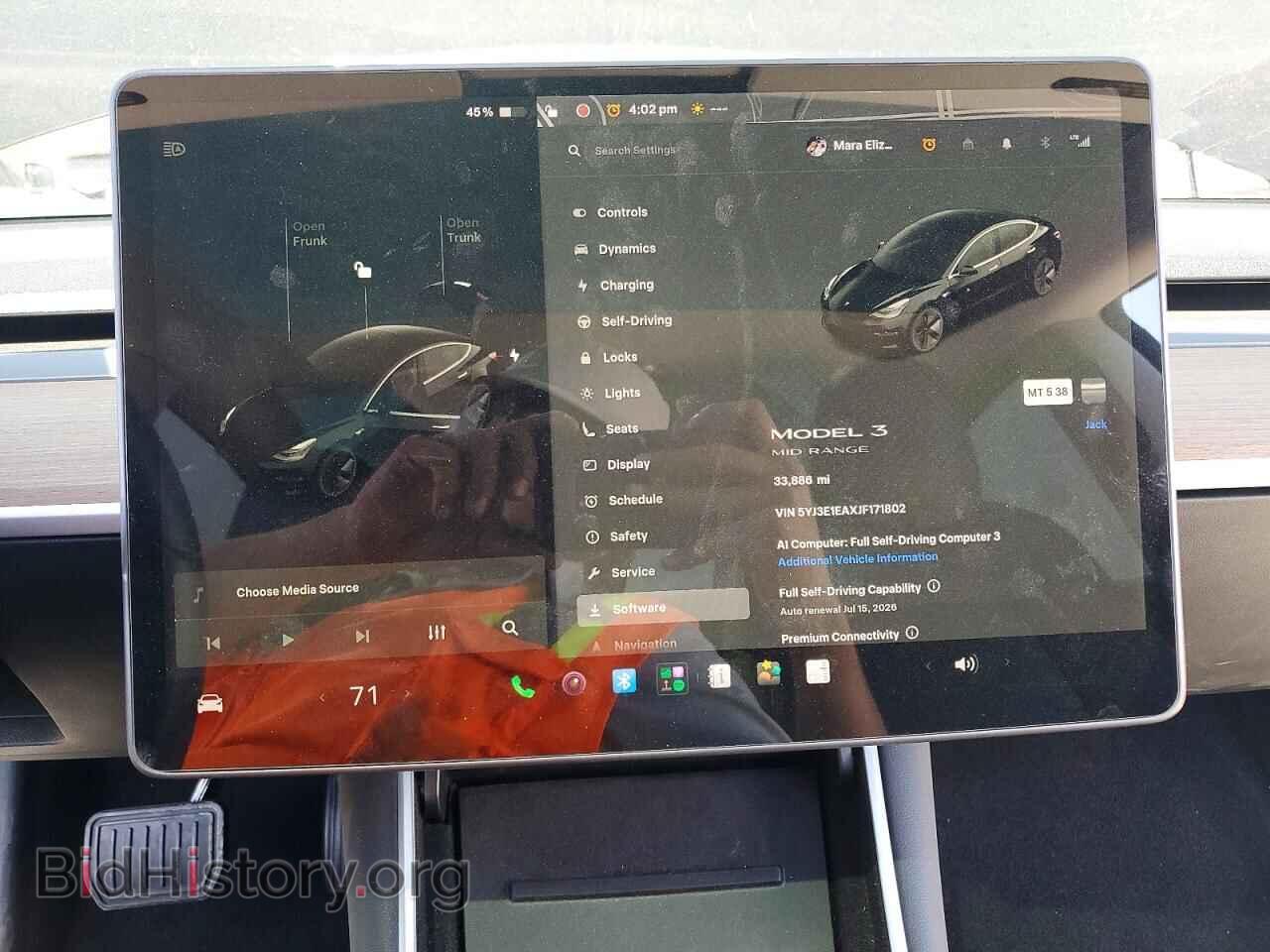 2018 TESLA MODEL 3 - VIN: 5YJ3E1EAXJF171802 - Photo 9