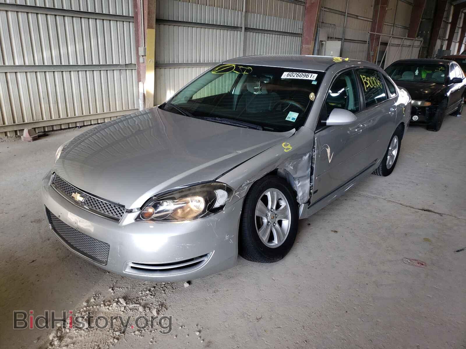 2012 CHEVROLET IMPALA - VIN: 2G1WF5E37C1286469 - Фото 2