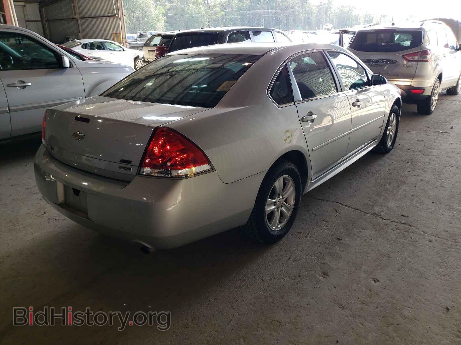 2012 CHEVROLET IMPALA - VIN: 2G1WF5E37C1286469 - Фото 4