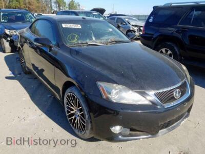 2010 Lexus IS IS 350, black — VIN JTHFE2C27A2500231, Copart