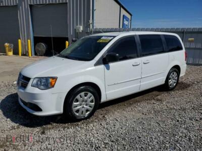 2016 Dodge CARAVAN SE, white — VIN 2C4RDGBG8GR243781, Copart