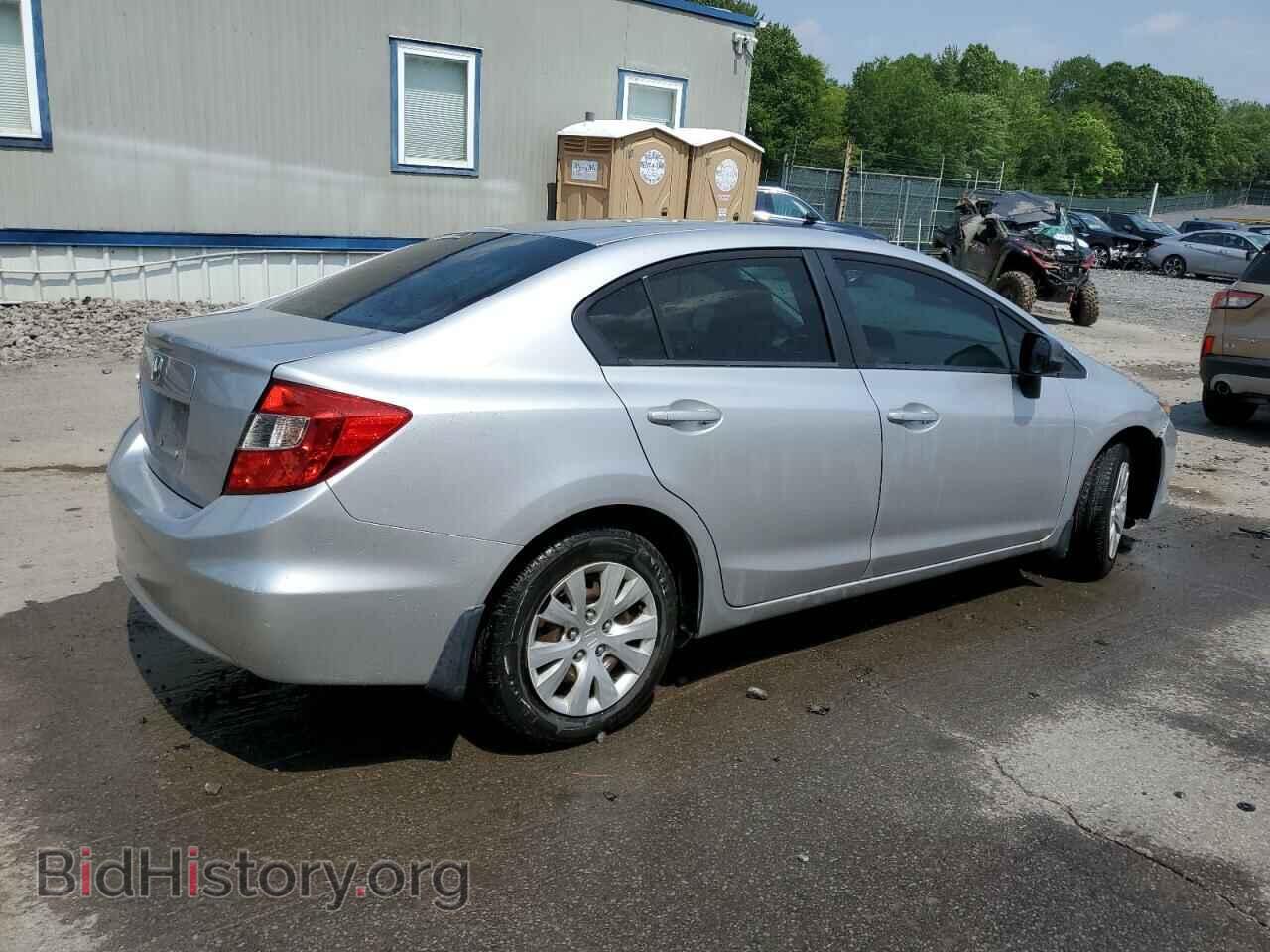 2012 HONDA CIVIC - VIN: 19XFB2F5XCE348936 - Фото 3