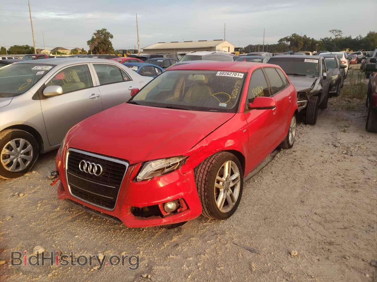 2011 AUDI A3 - VIN: WAUKEAFM2BA087744 - Фото 2