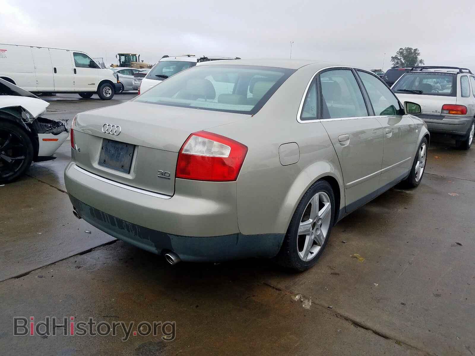 2002 AUDI A4 - VIN: WAULT68E12A100609 - Photo 4