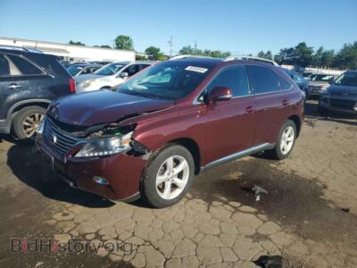 2015 Lexus RX350 350 Base, burgundy — VIN 2T2BK1BA2FC327833, Copart