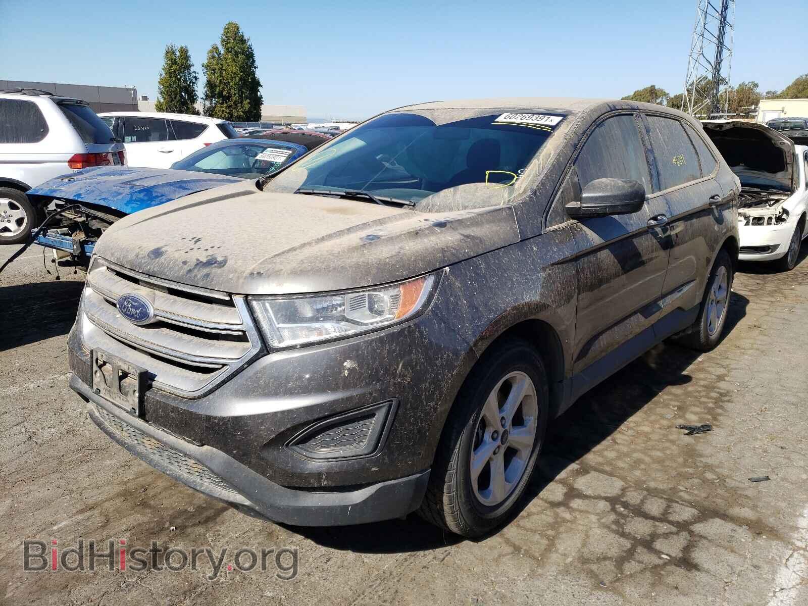 2015 FORD EDGE - VIN: 2FMTK3G84FBC24184 - Фото 2