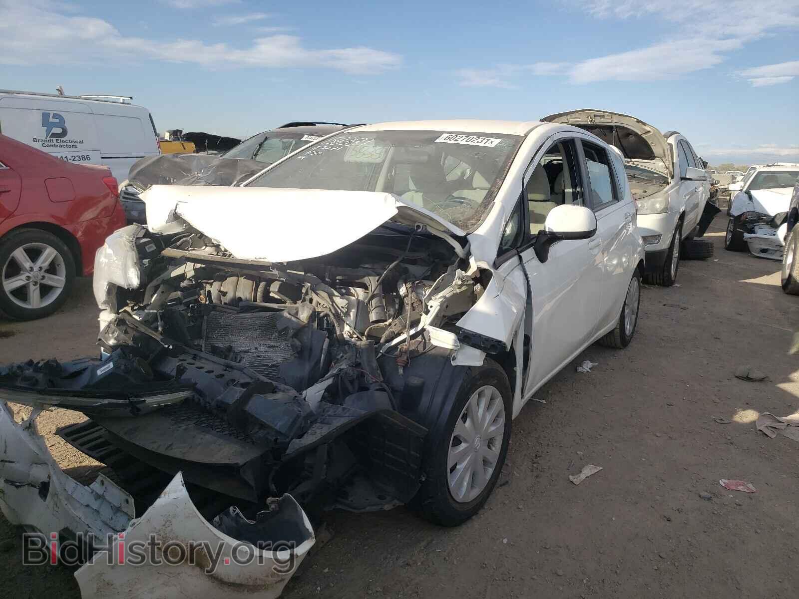 2014 NISSAN VERSA - VIN: 3N1CE2CP2EL416275 - Фото 2
