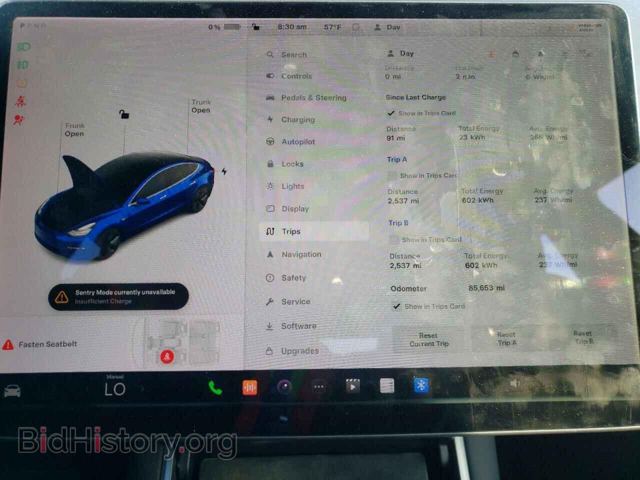2018 TESLA MODEL 3 - VIN: 5YJ3E1EA3JF004262 - Photo 9