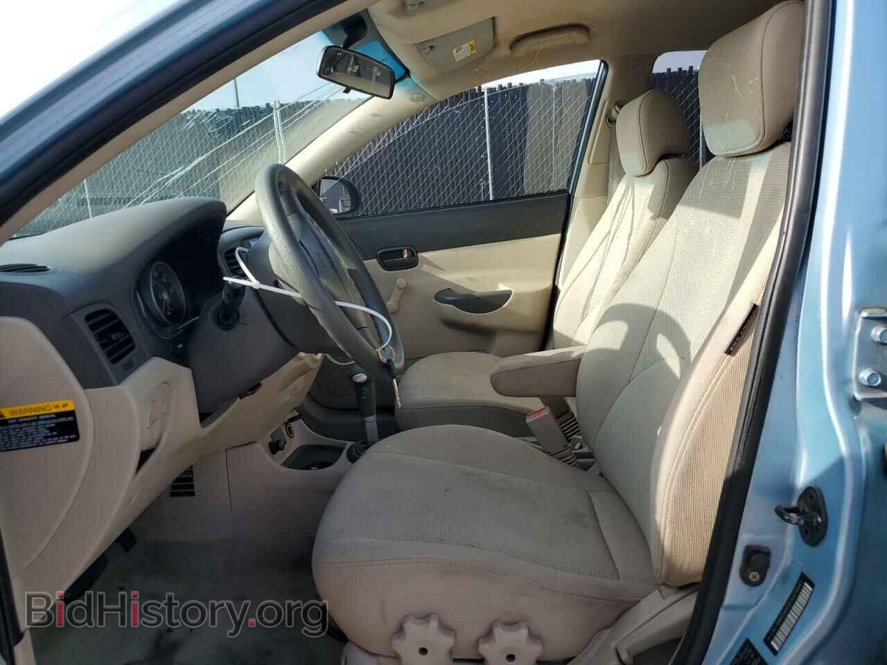 2007 HYUNDAI ACCENT - VIN: KMHCN46C07U075447 - Фото 7
