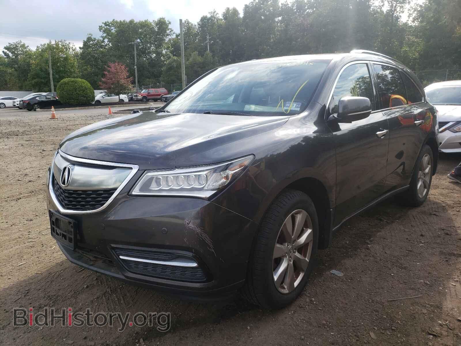 2014 ACURA MDX - VIN: 5FRYD4H82EB049703 - Фото 2