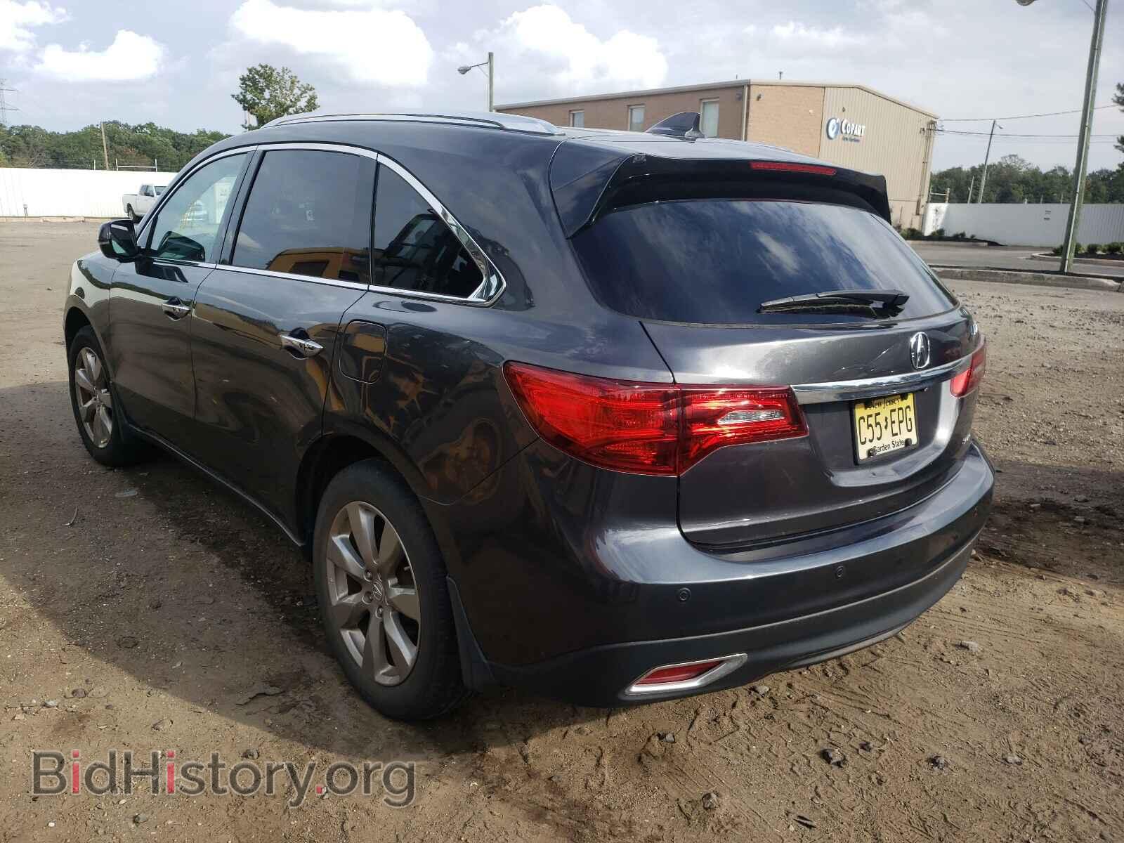 2014 ACURA MDX - VIN: 5FRYD4H82EB049703 - Фото 3