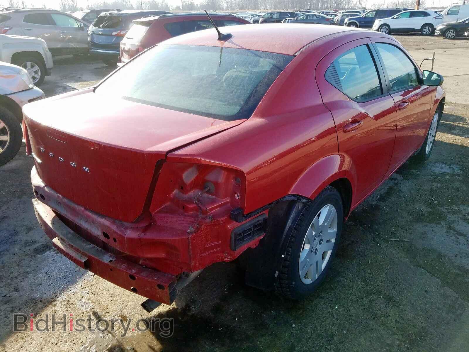 2013 DODGE AVENGER - VIN: 1C3CDZAB3DN580959 - Фото 4