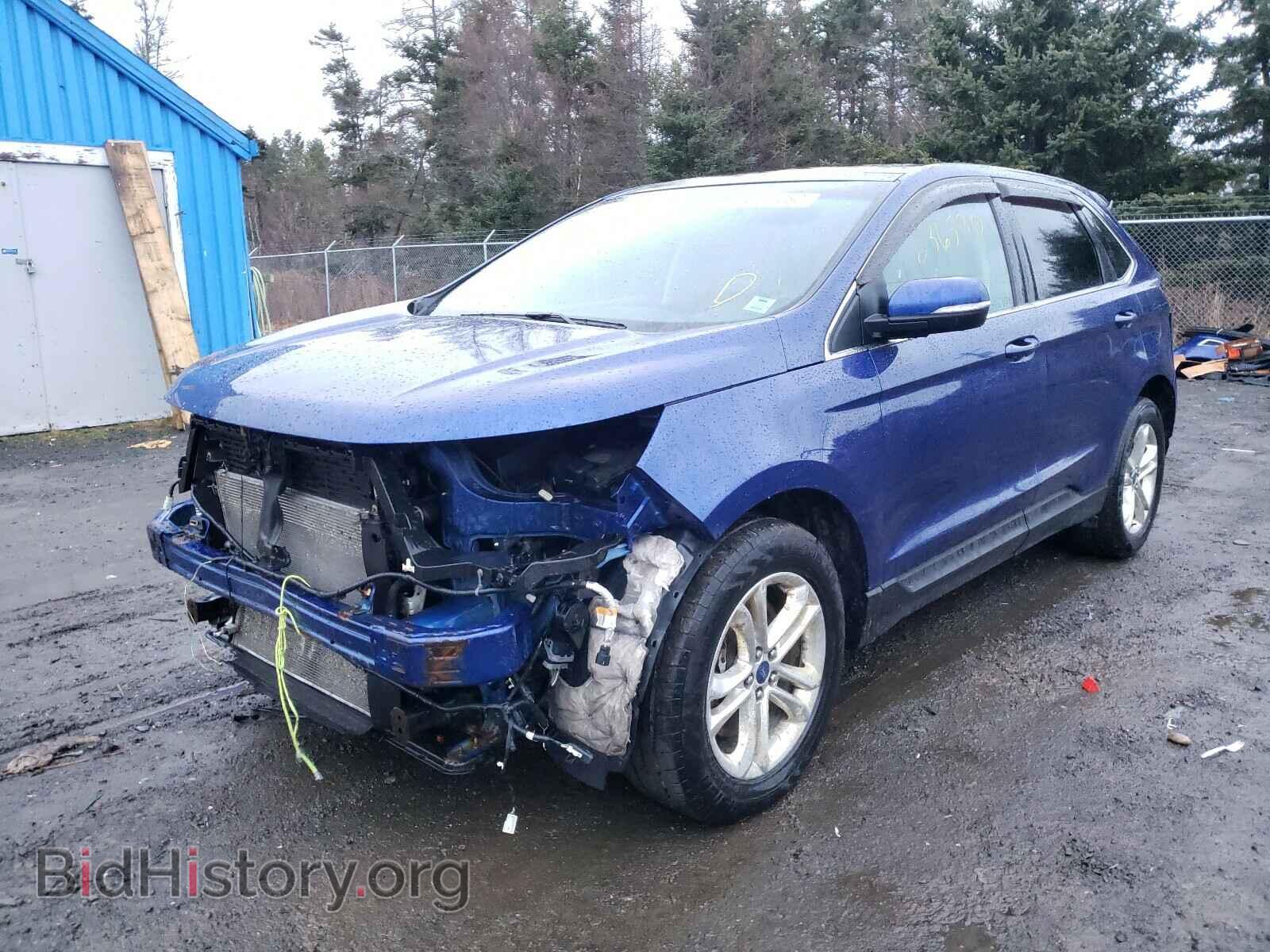 2015 FORD EDGE - VIN: 2FMTK4J88FBB49357 - Фото 2