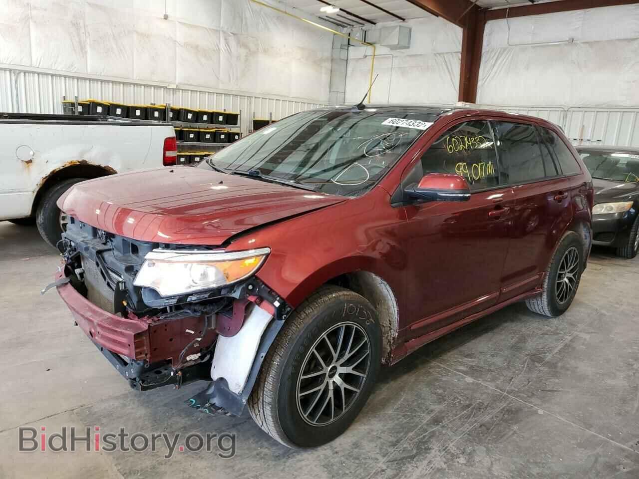 2014 FORD EDGE - VIN: 2FMDK4AK3EBB54240 - Фото 2