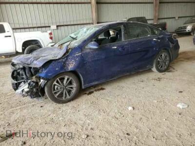 2023 Kia FORTE LX, синий — VIN 3KPF24AD9PE683024, Copart