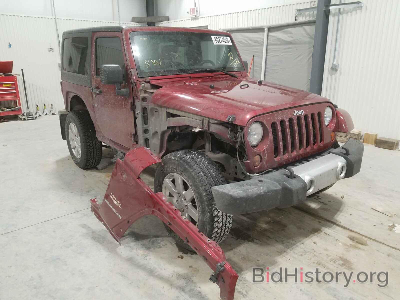 Photo 1C4GJWBG3CL111492 - JEEP WRANGLER 2012