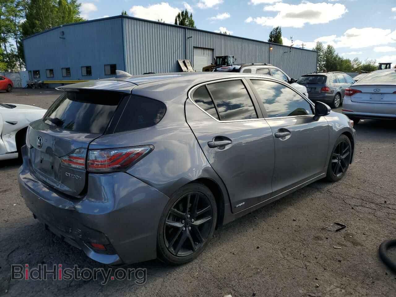 2017 LEXUS CT 200 - VIN: JTHKD5BHXH2300253 - Фото 3