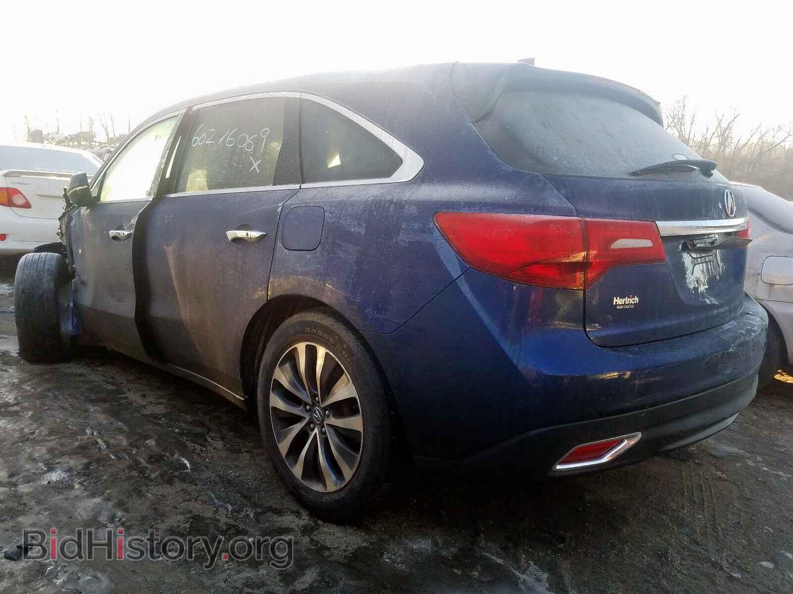 2015 ACURA MDX - VIN: 5FRYD3H47FB011070 - Фото 3